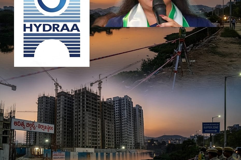 కవిత విమర్శలు మరియు హైడ్రా స్పందన - ఆదిత్య బిల్డర్స్ వివాదం