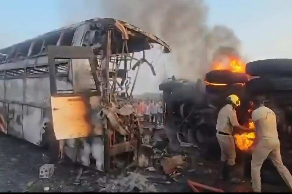 Markapuram Bus Accident March 24 2026 Image